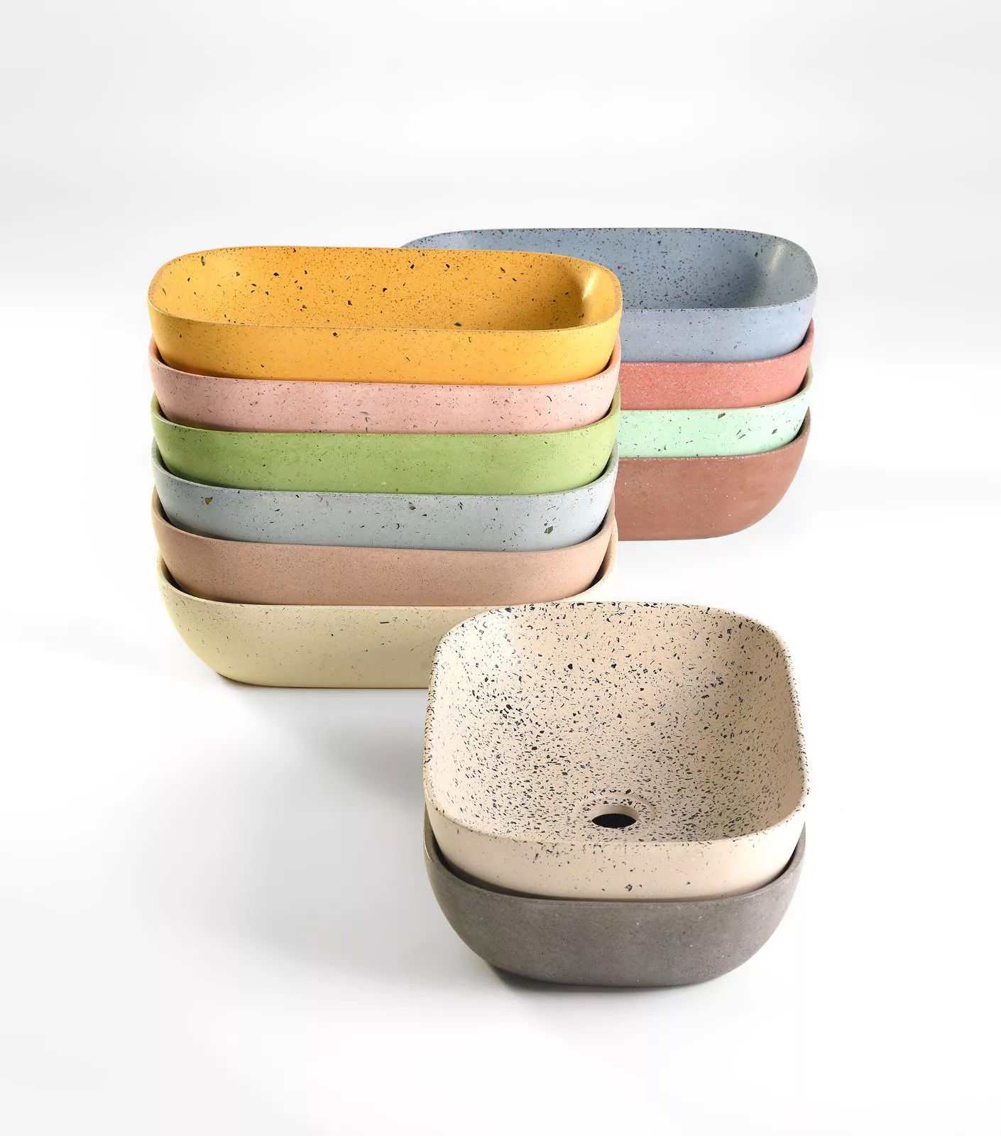Product Photography Novamix Wash Basins